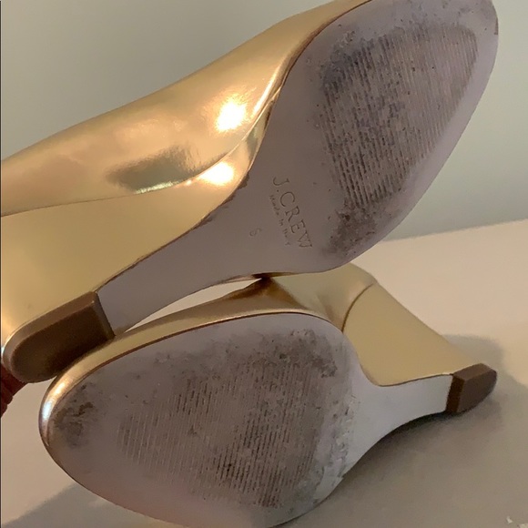 J.Crew Factory Sylvia Patent Wedges - Picture 4 of 5